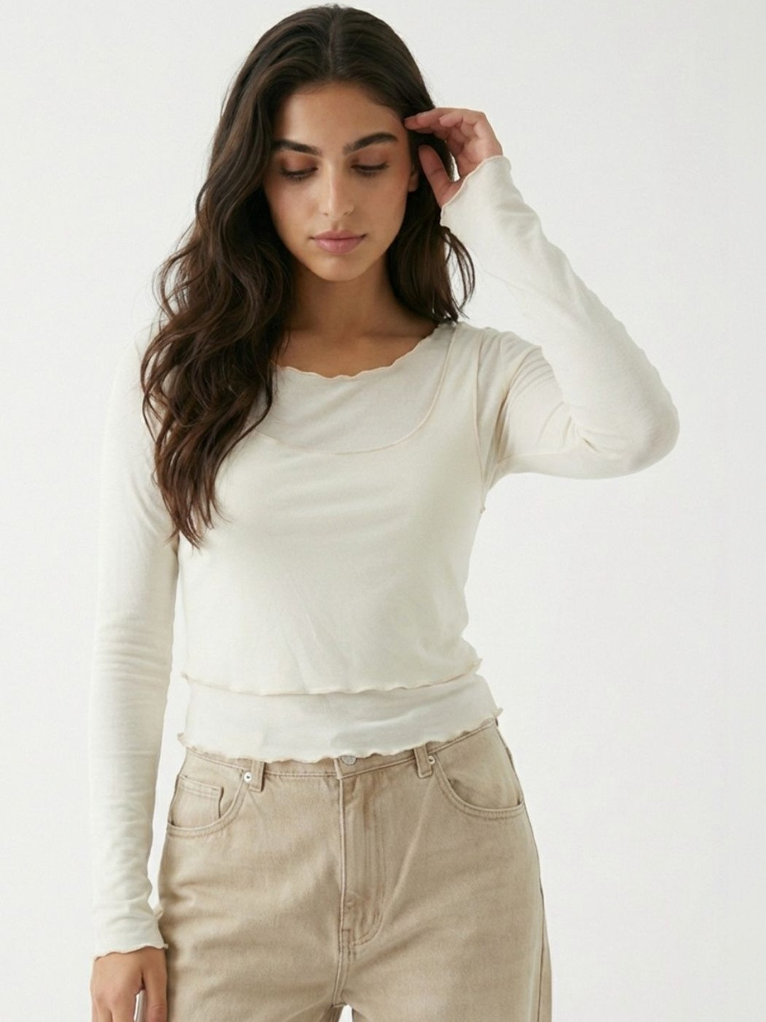 Glitchez Ruffles Top