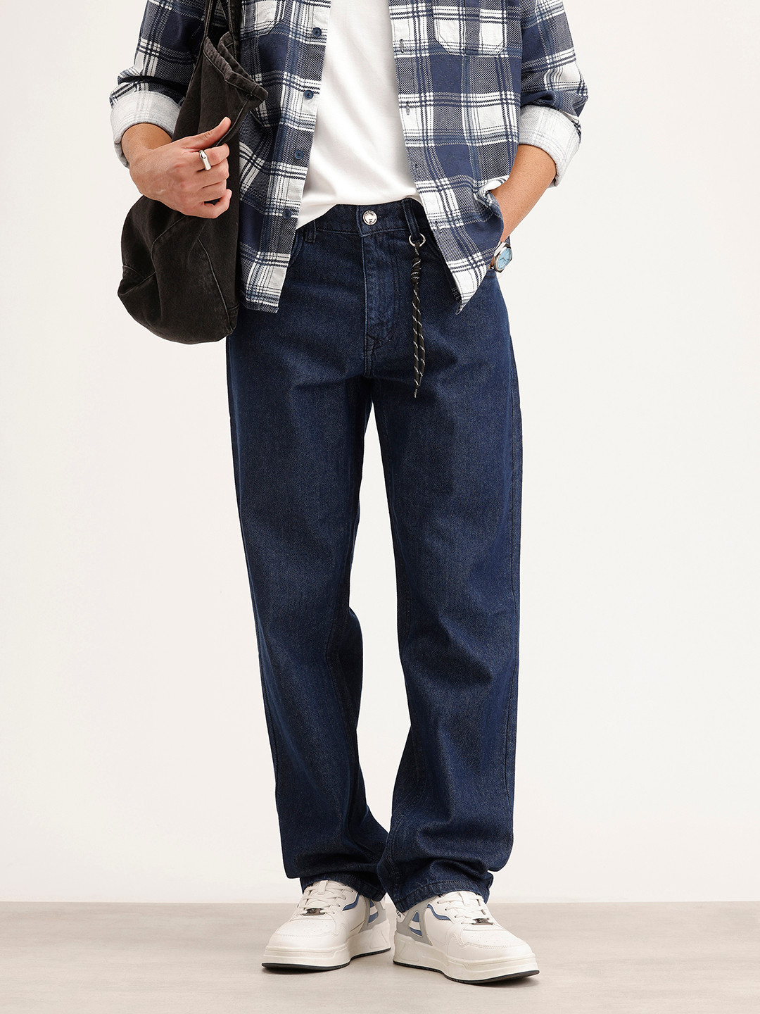 WROGN Men Pure Cotton Anti Fit Jeans