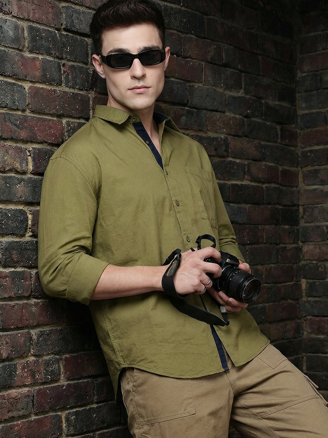 The Roadster Life Co. Relaxed Fit Cotton Casual Shirt