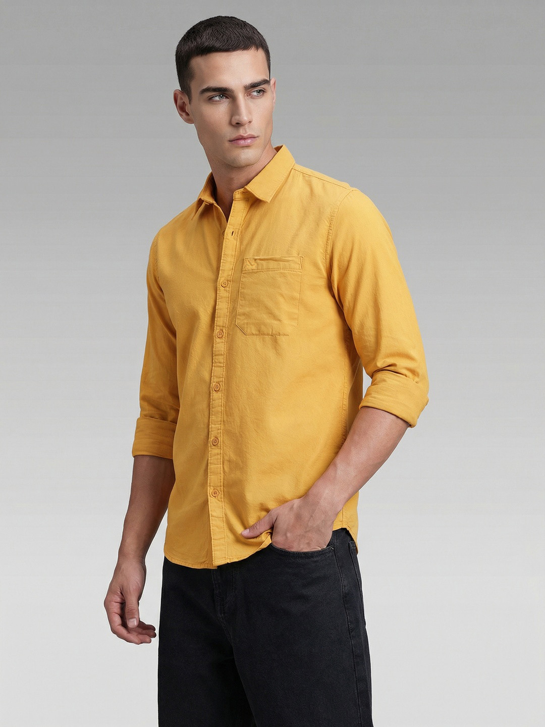 WROGN Pure Cotton Casual Shirt