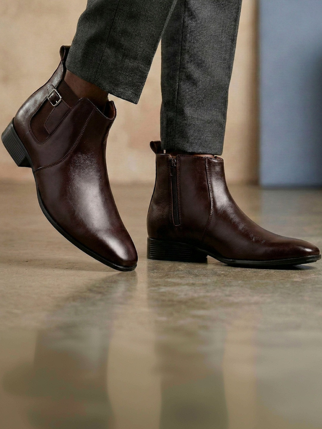 Bxxy Platform-Heeled Chelsea Boots