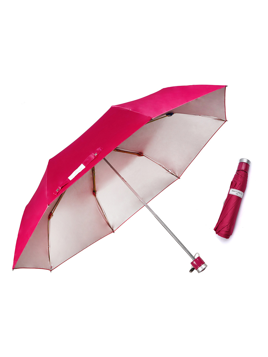 Adi K.C.Paul & Sons MAHARANI Multicolor 3 Fold large Manual Open Umbrella