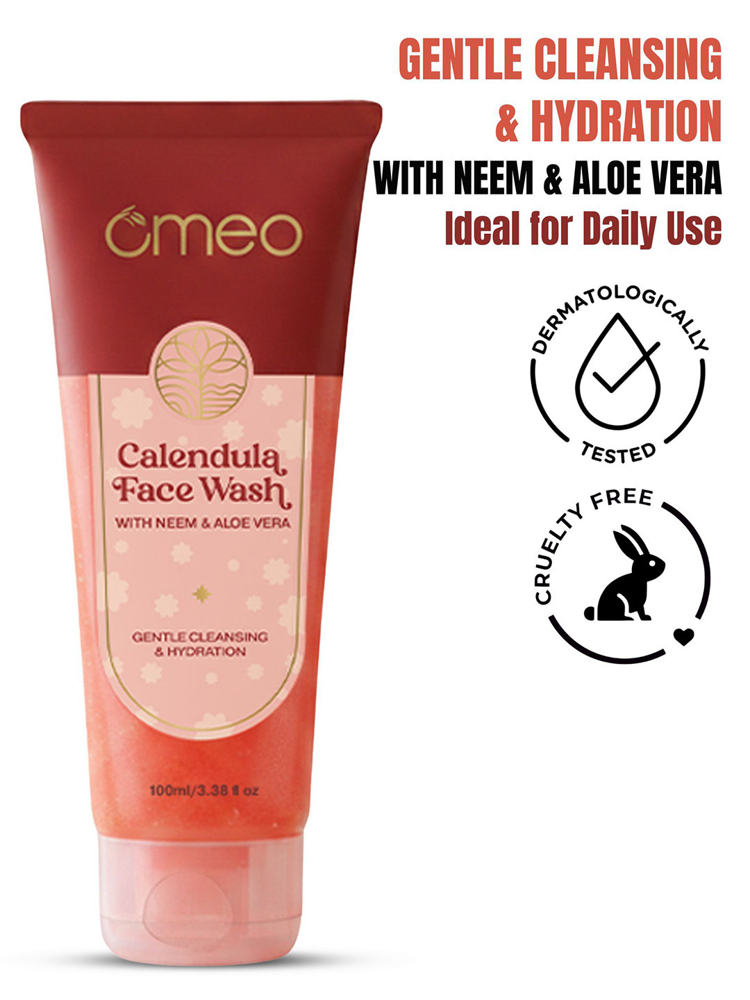 Omeo Calendula Gentle Cleansing & Hydration Face Wash - 100ml