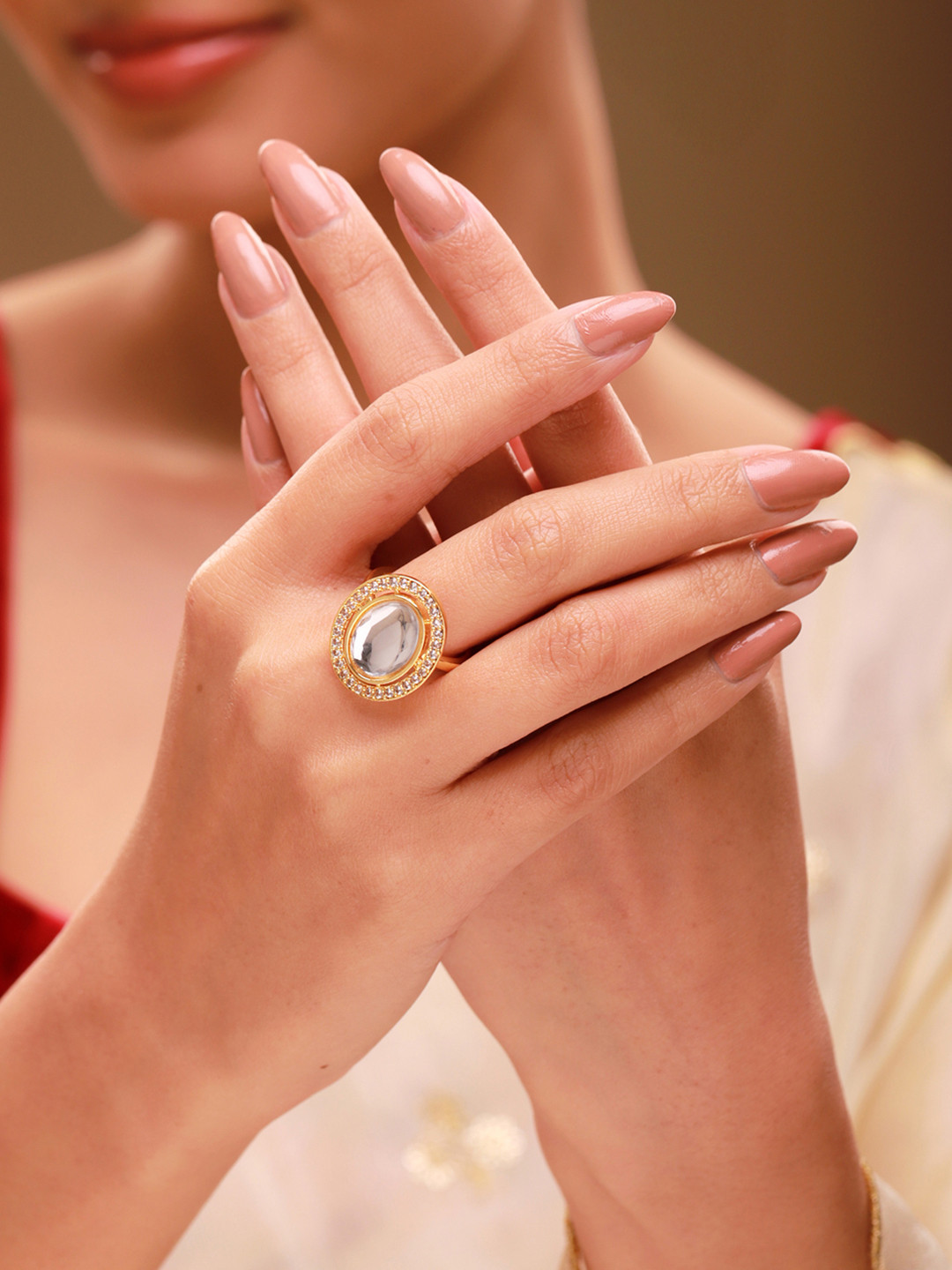 Queens of Rajasthan Rooh-E-Rani Statement Ring