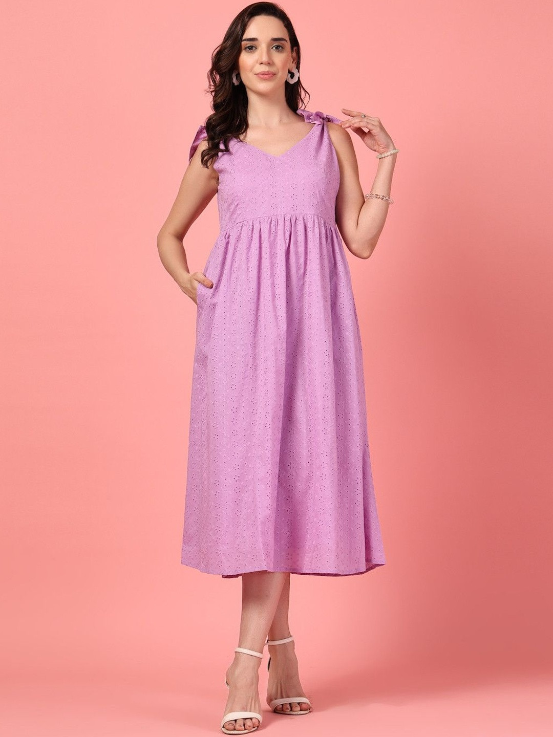 GULABiDRESS Fit & Flare Midi Dress