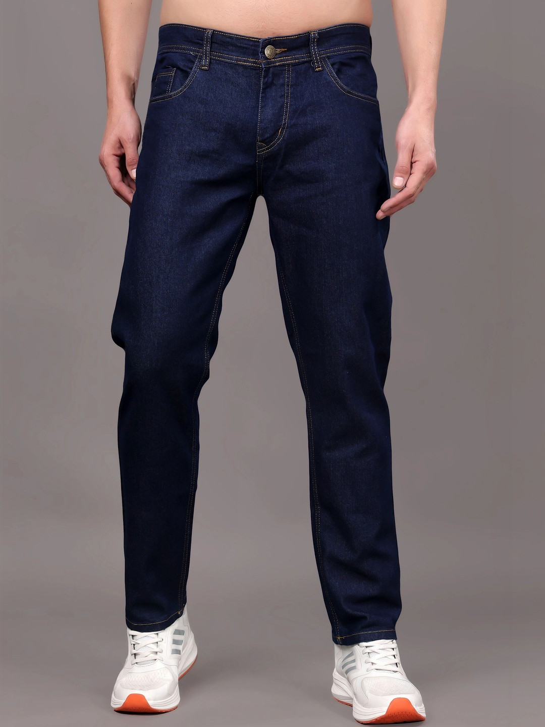 ZAYSH Men Regular Fit Mid-Rise Stretchable Jeans