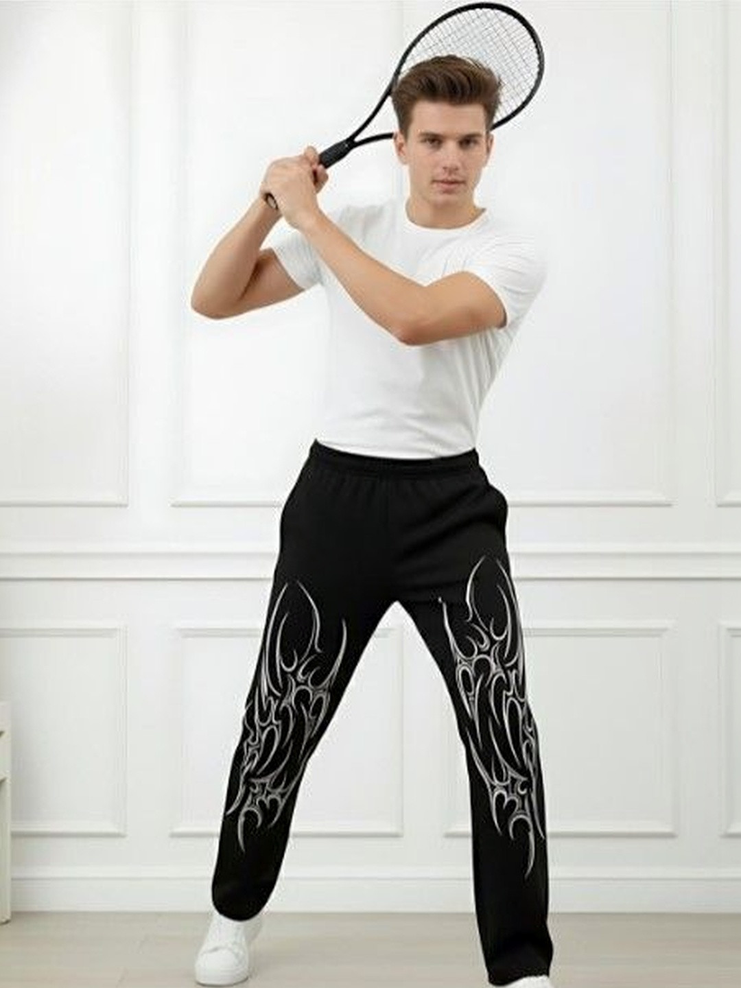 Xpecto Style Men Regular Fit Graphic Print Training Track Pants