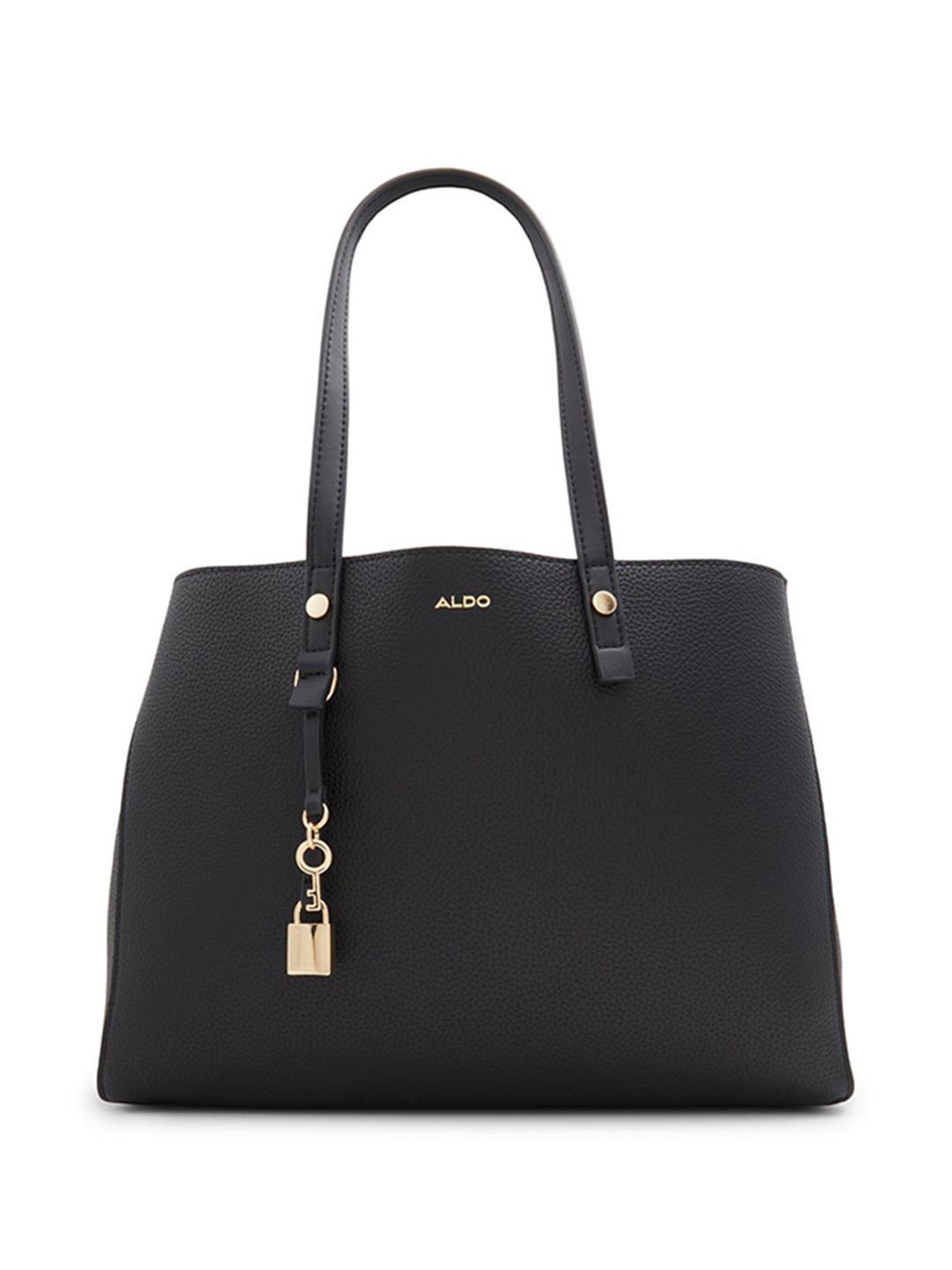 ALDO Wilmer Solid Oversized Structured Handheld Bag