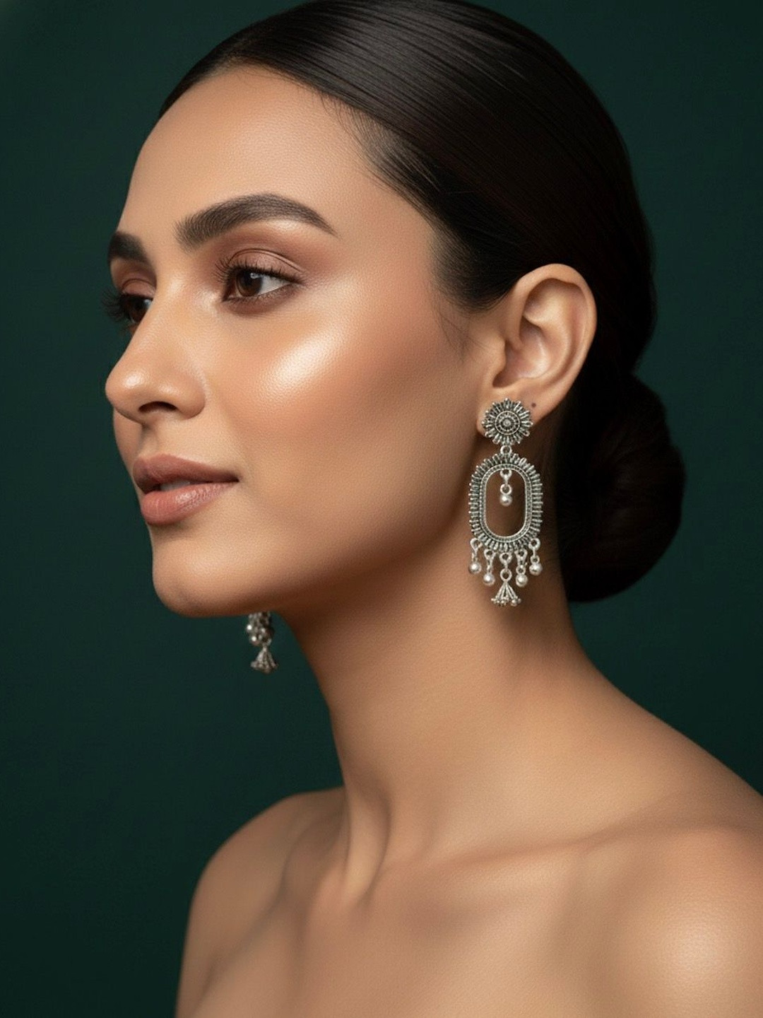DURATI Geometric Drop Earrings