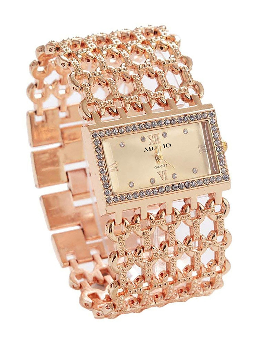ADAMO Women Dial & Bracelet Style Straps Analogue Watch 862KKM21-1