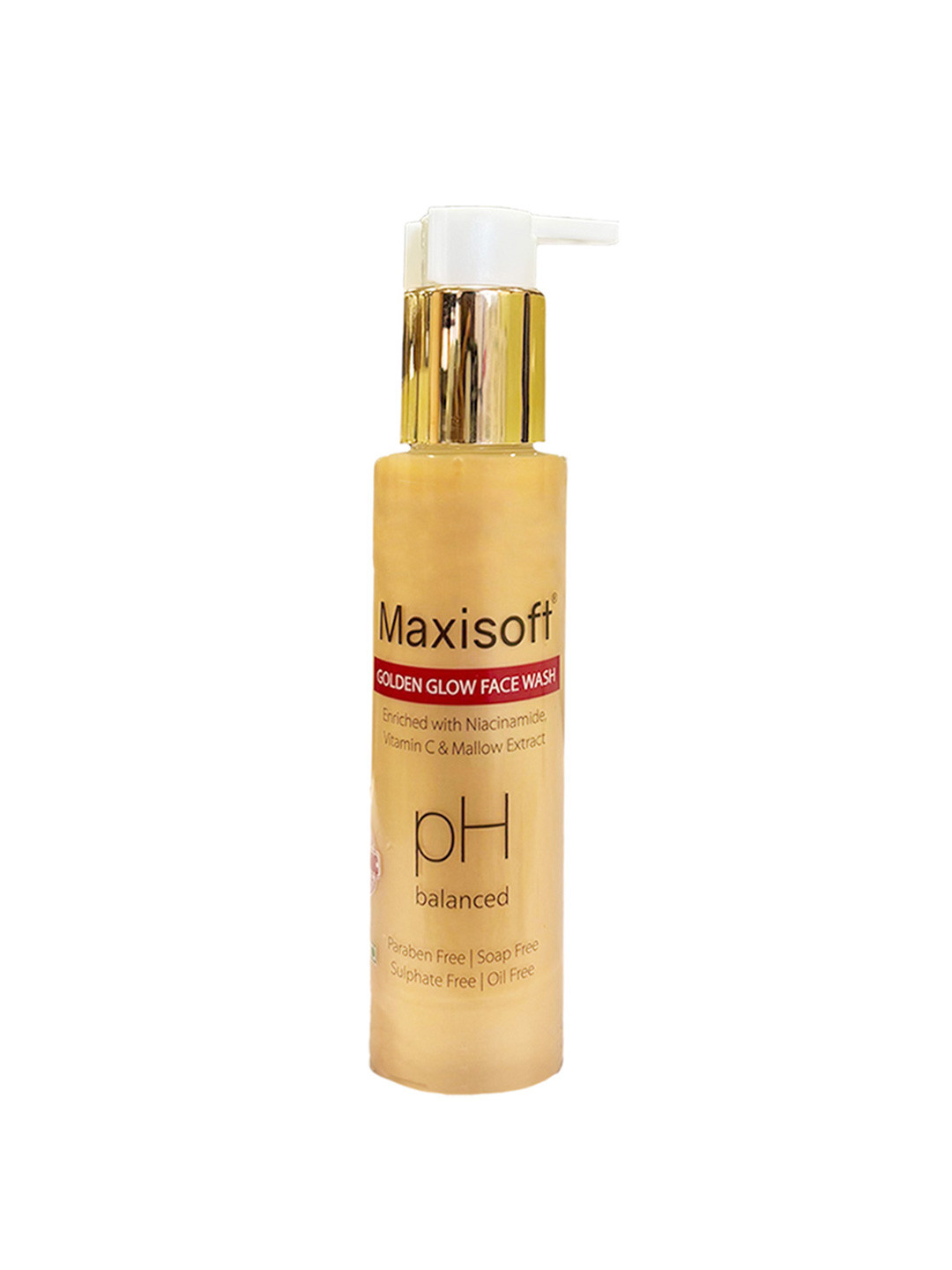 Maxisoft Golden Glow Face Wash 100ml