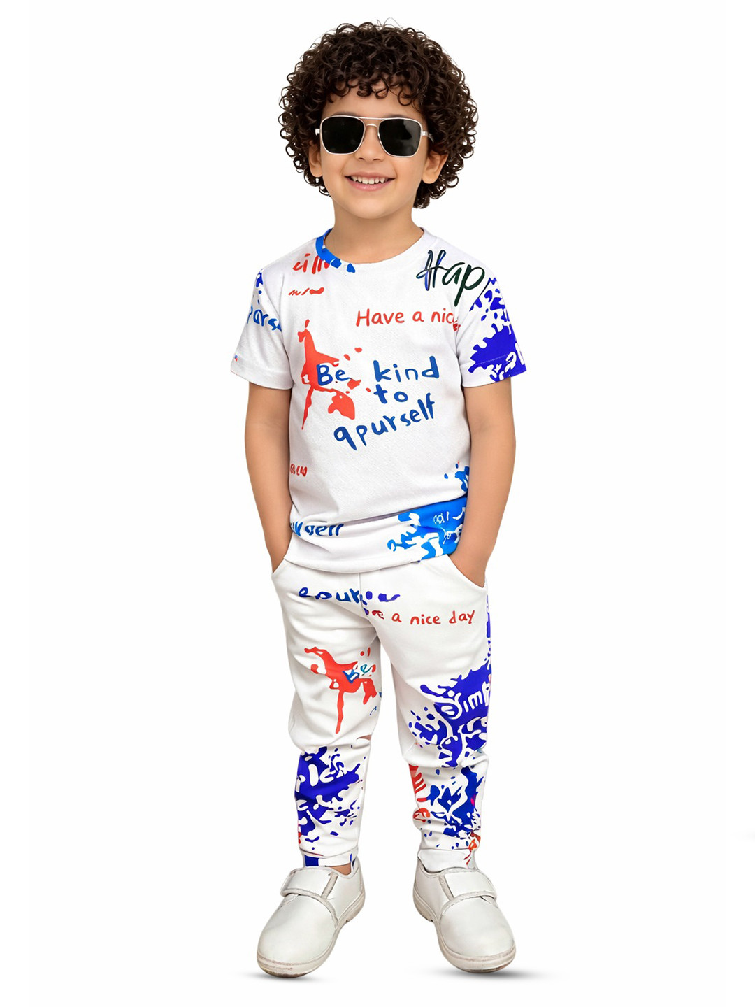 Nakshatra Unisex Kids Printed T-shirt