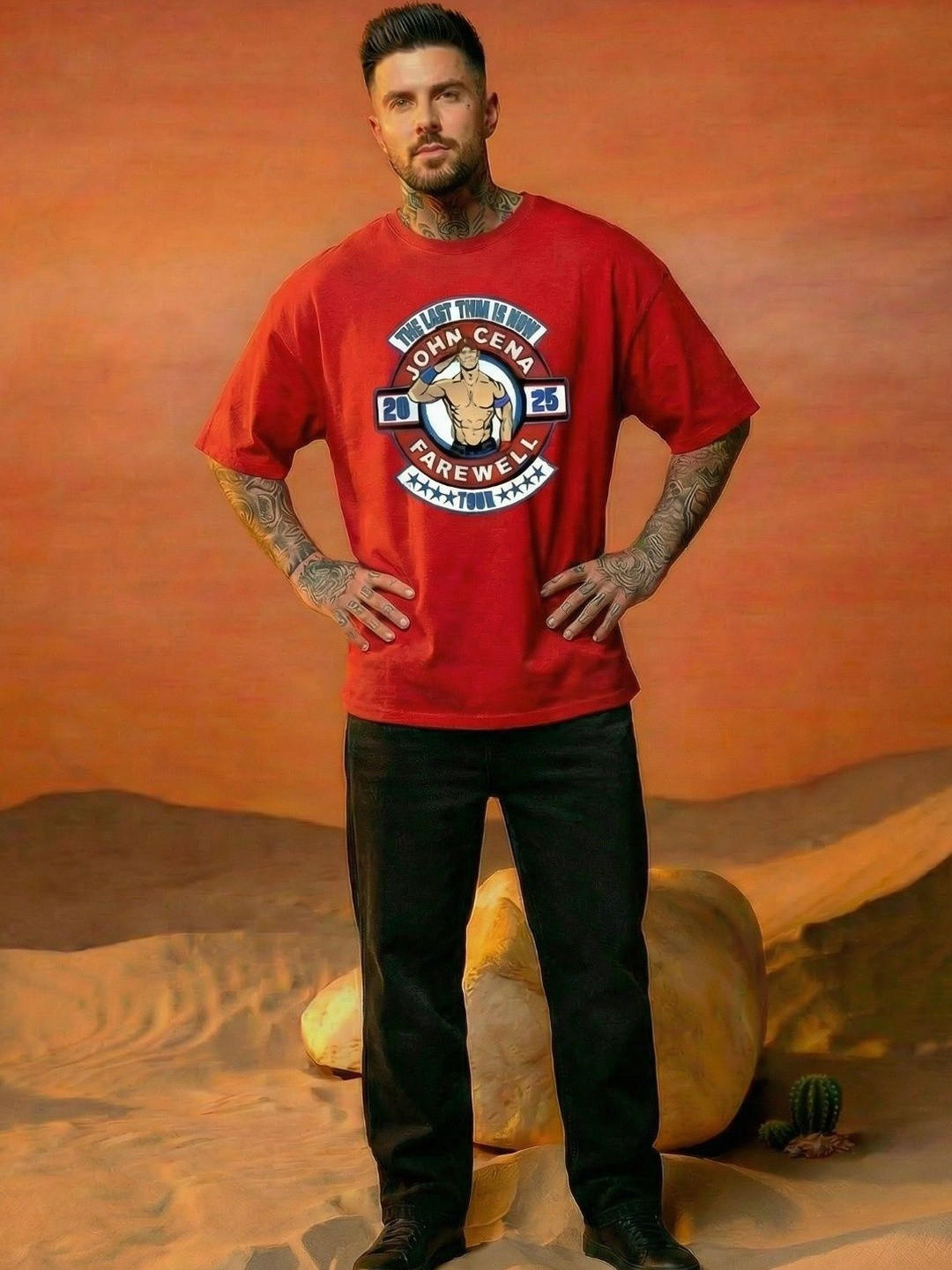 Getsetwear Men Printed T-shirt
