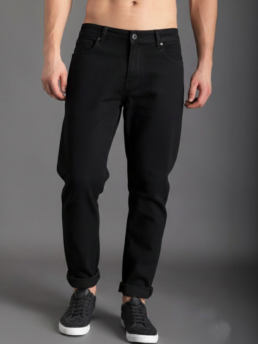 ZAYSH Men Regular Fit Mid-Rise Stretchable Jeans