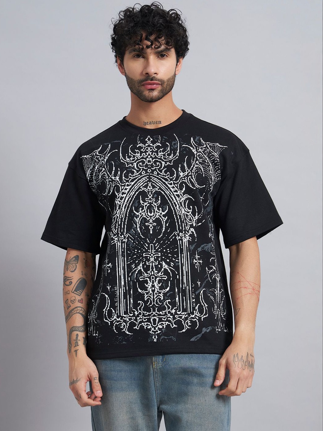 zentik Men Printed T-shirt