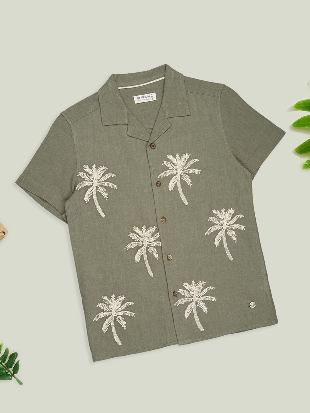 Pantaloons Junior Boys Printed Casual Shirt