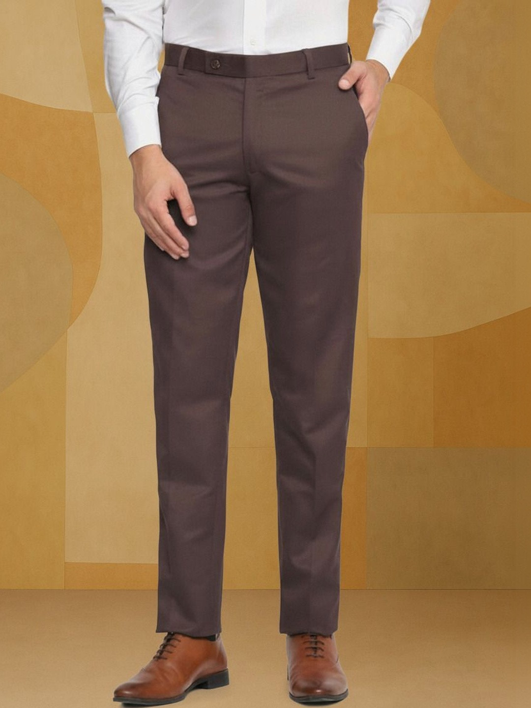 Haul Chic Men Slim Fit Trousers