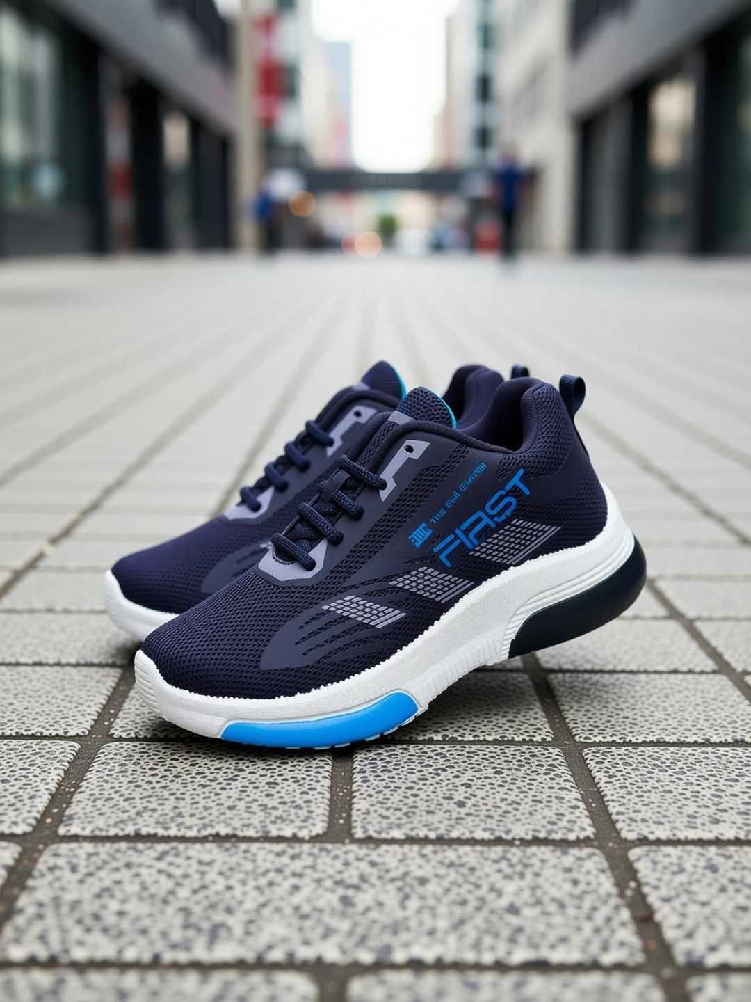 Crazyly Boys Mesh Running Non-Marking Shoes