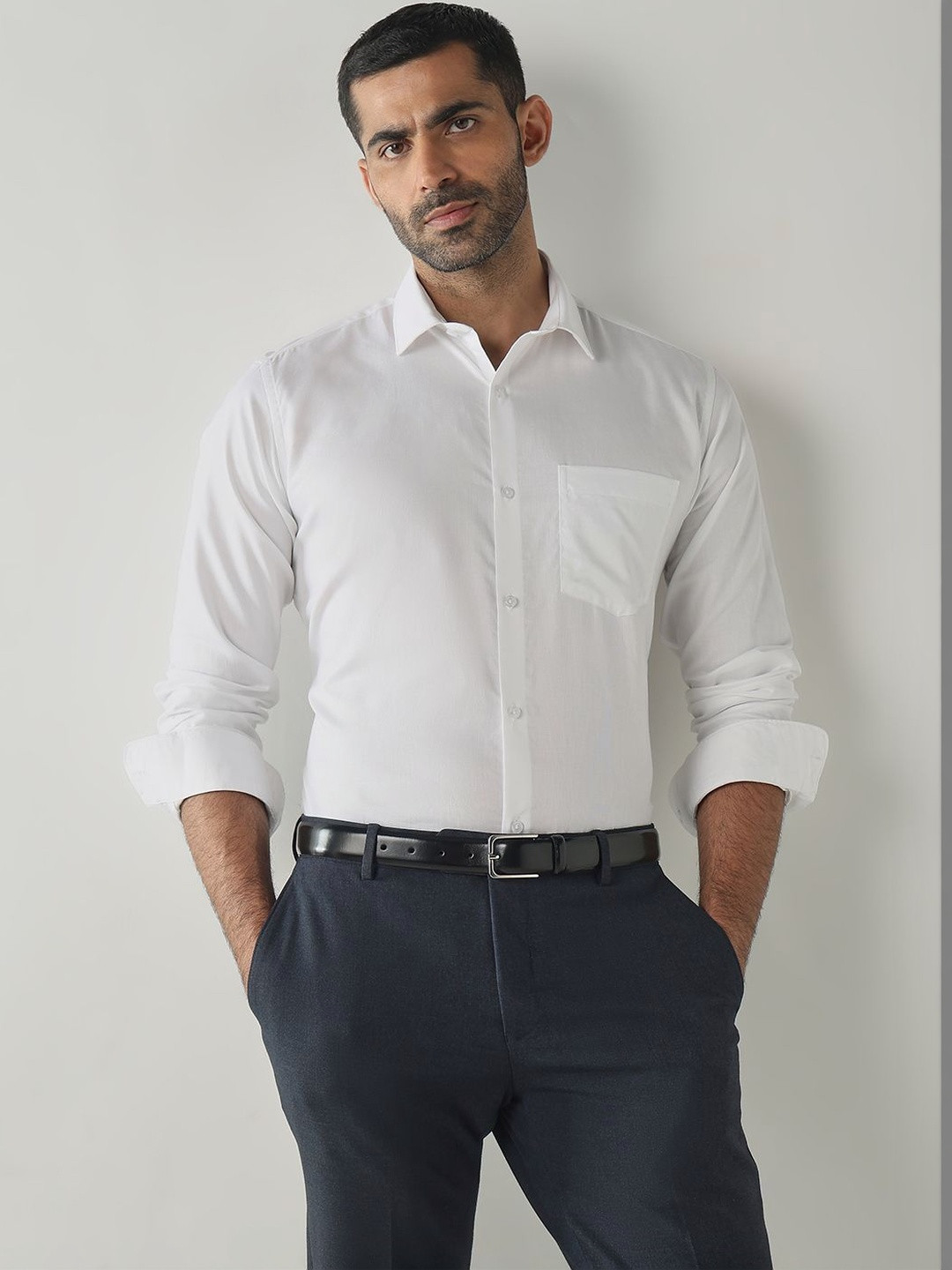 Reid & Taylor Men Classic Slim Fit Formal Shirt