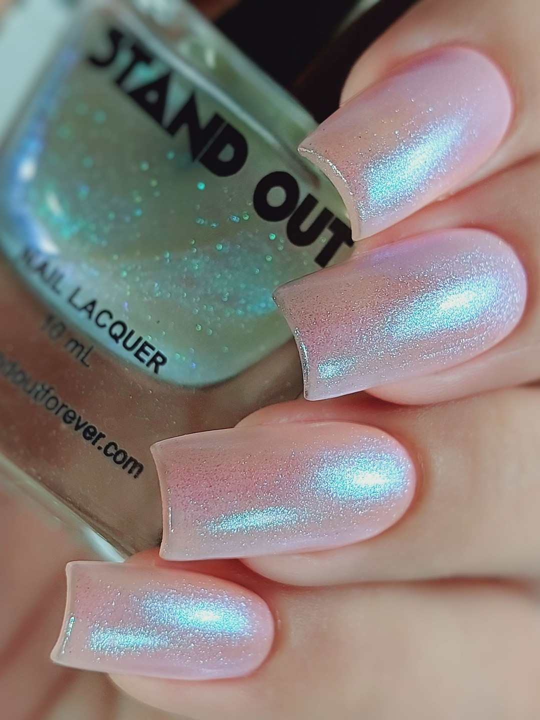 Stand Out Multi Chrome Color Changing Boutique Chameleon Nail Polish - After Glow - 12 ml