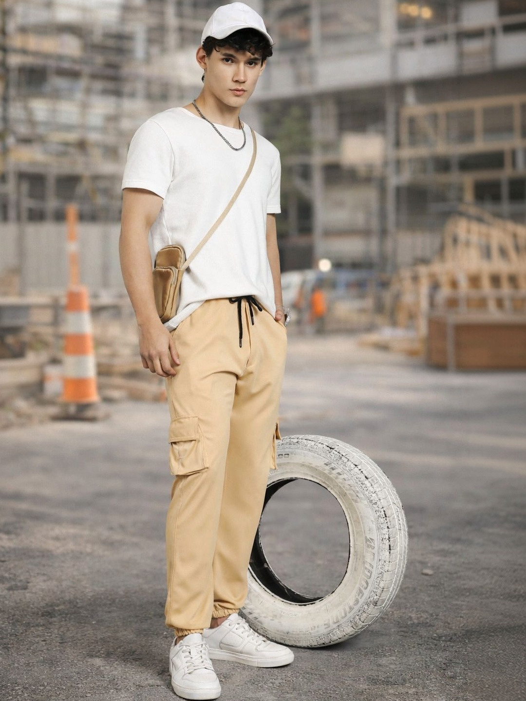 Moda Rapido Men Smart Cargos Trousers