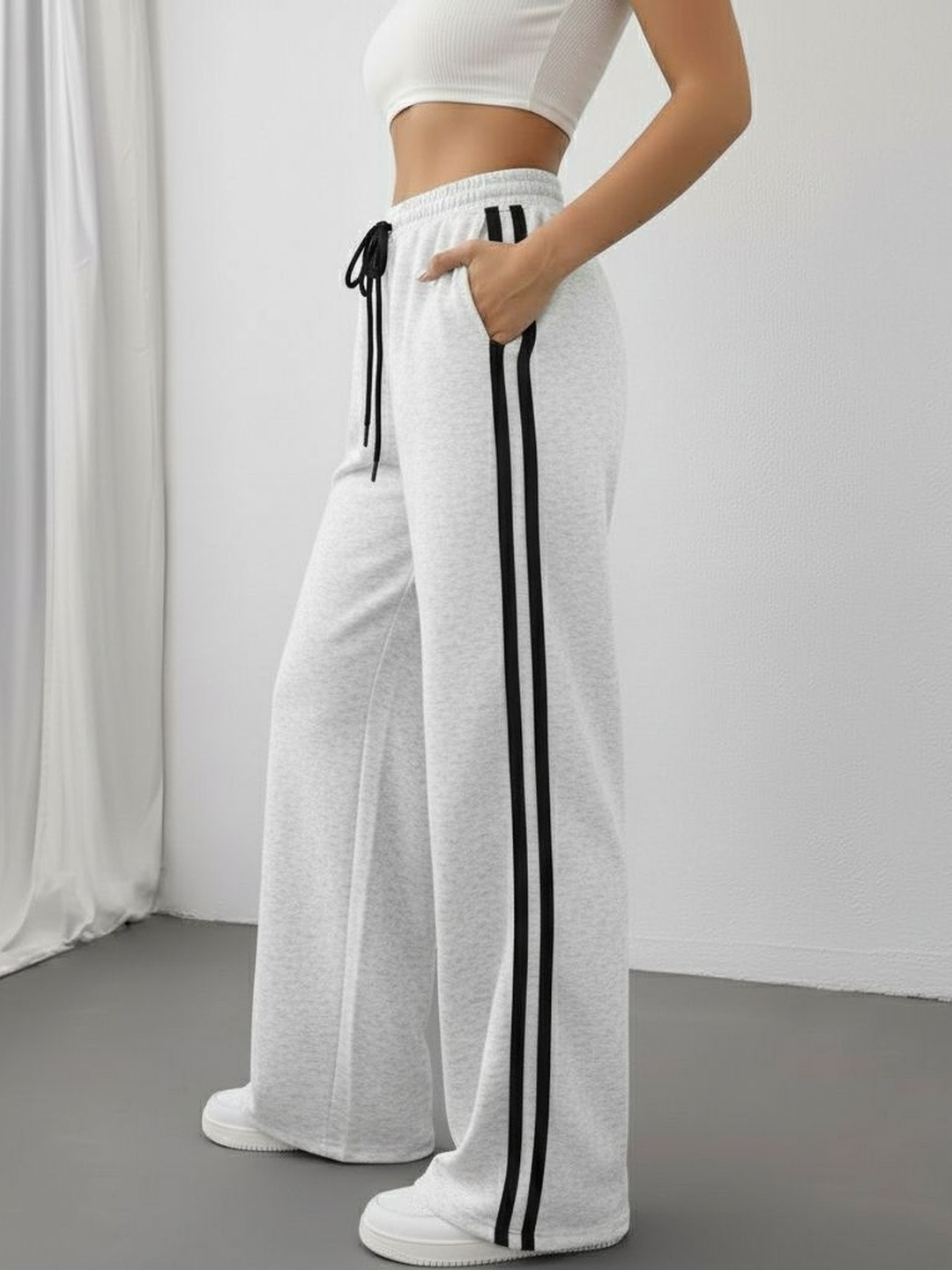 dockstreet Women Relaxed Fit Track Pants