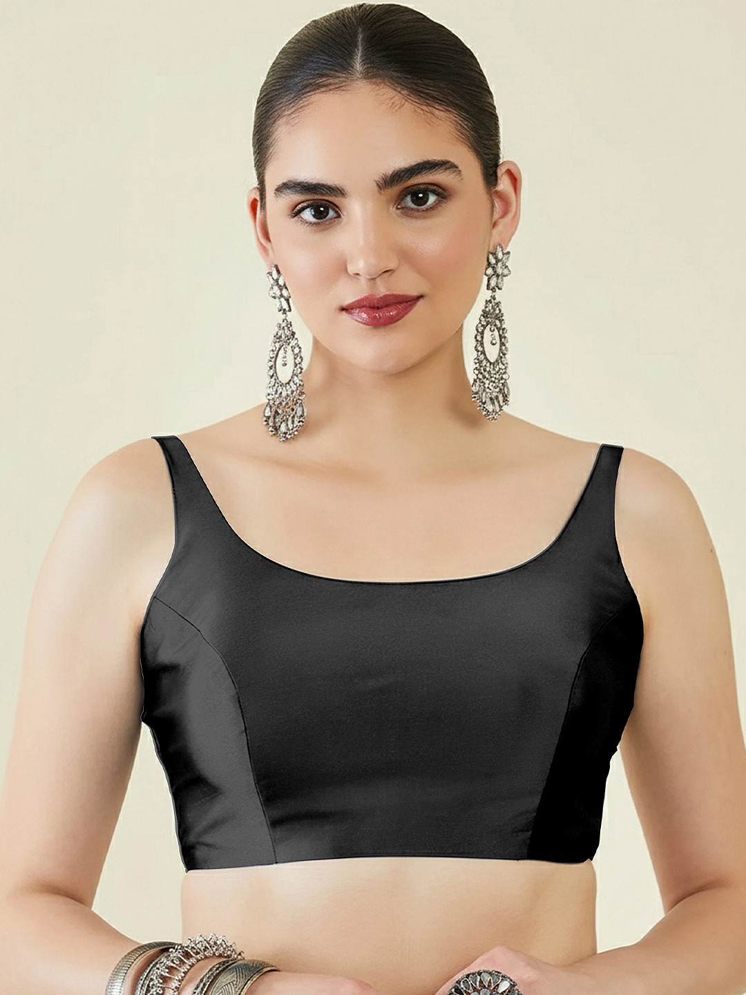 Mehrang Round Neck Saree Blouse