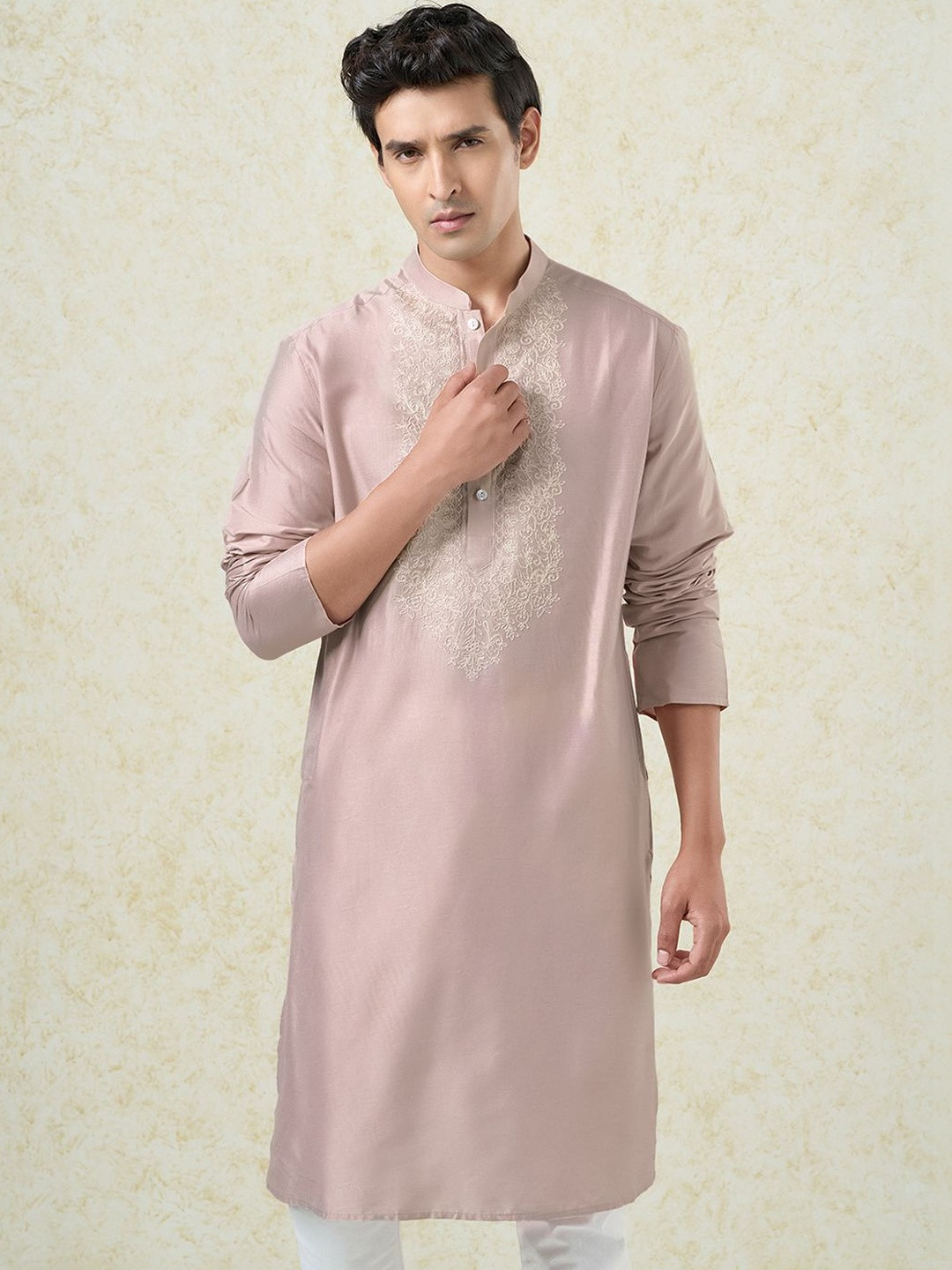 indus route by Pantaloons Men Pathani Kurta