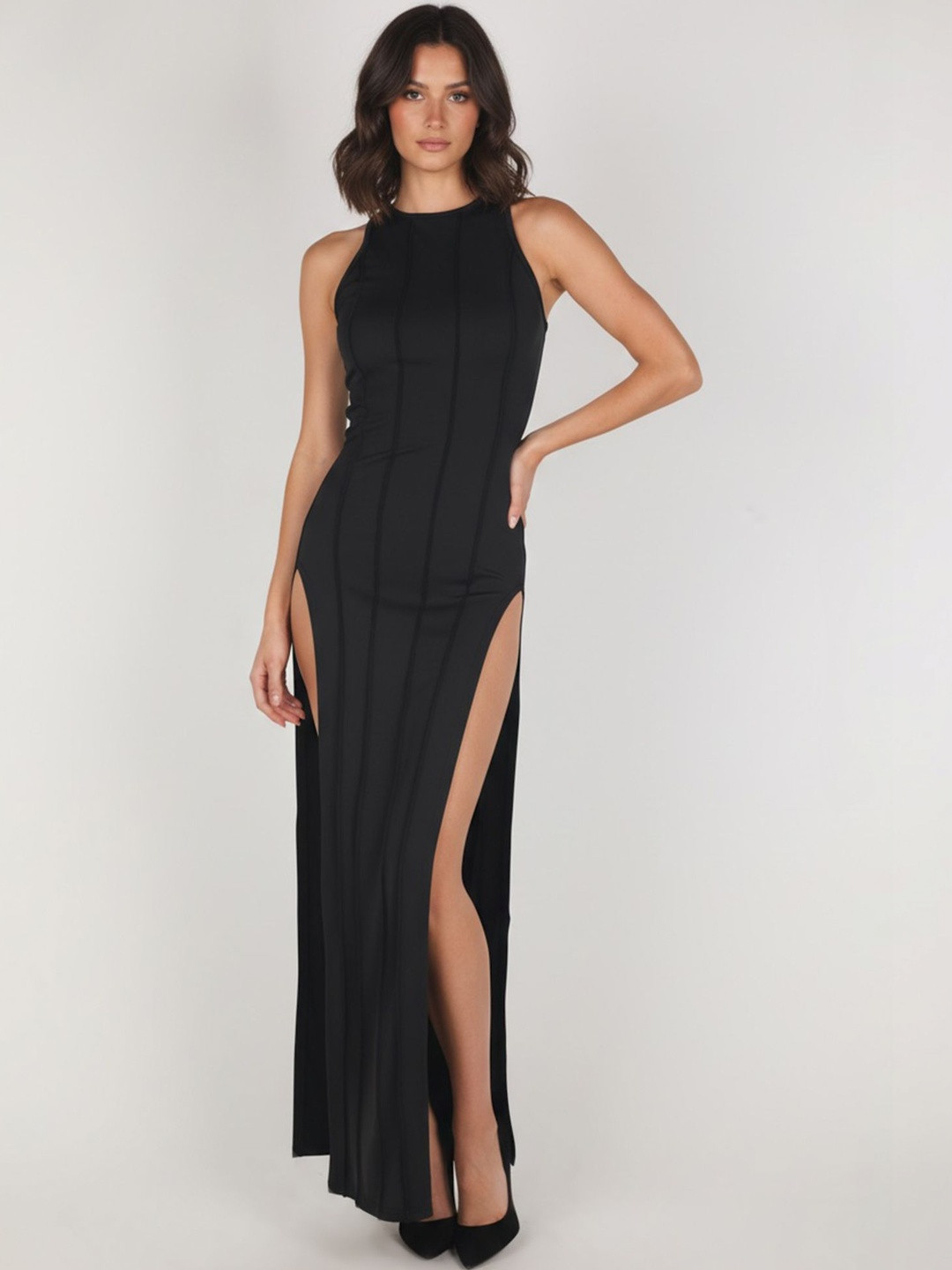 LULU & SKY Bodycon Maxi Dress