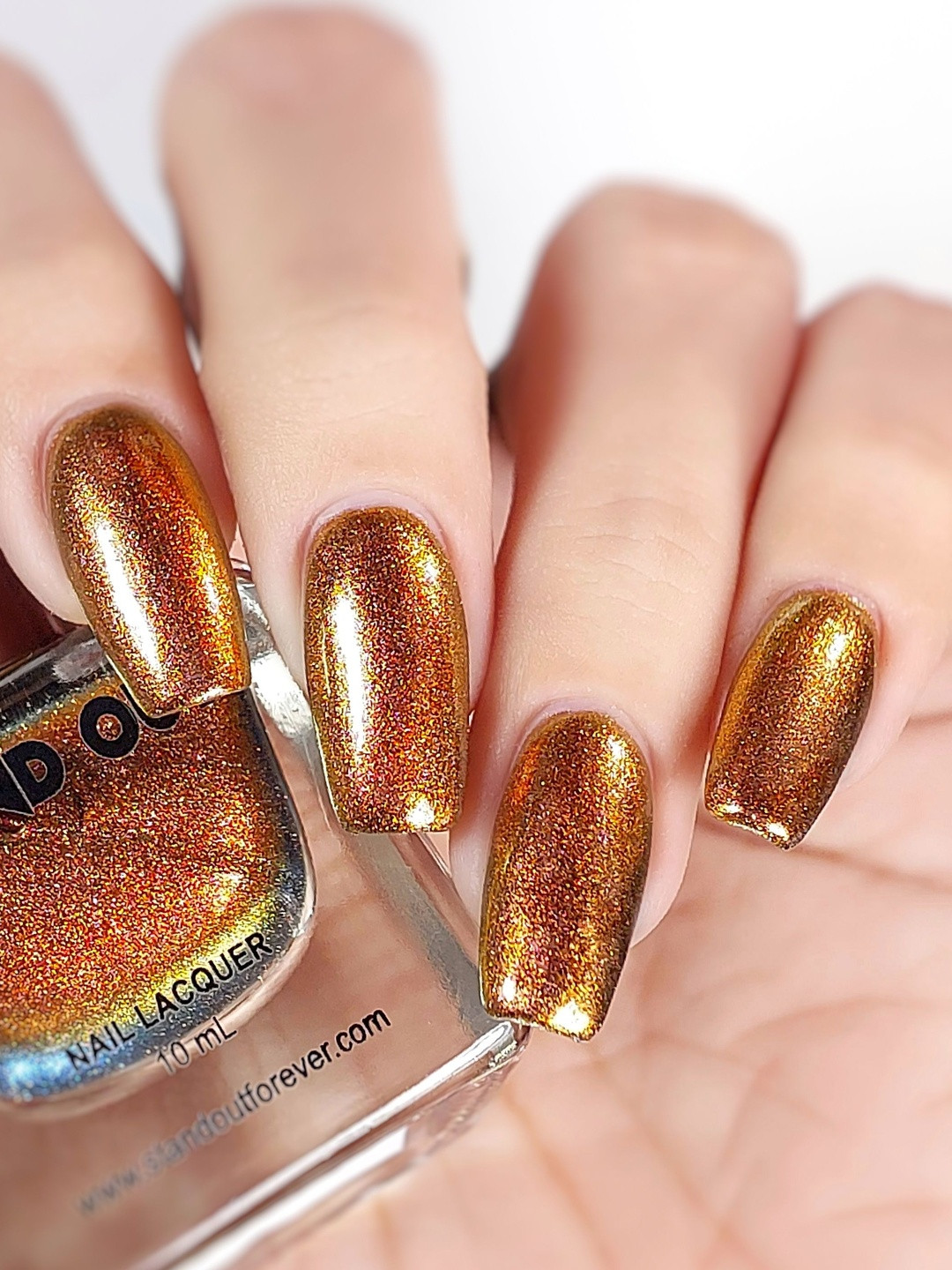 Stand Out Multi Chrome Color Changing Boutique Chameleon Nail Polish -Silken Secret - 12ml