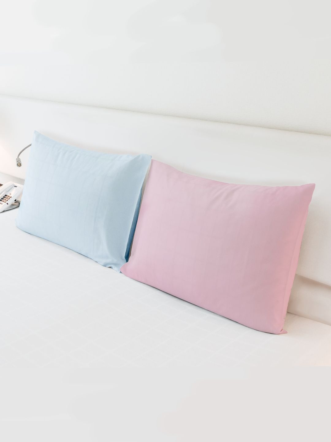 MAXNAP Sleep Support Blue Set of 2 Fibre Filled Polyester Core Pillow