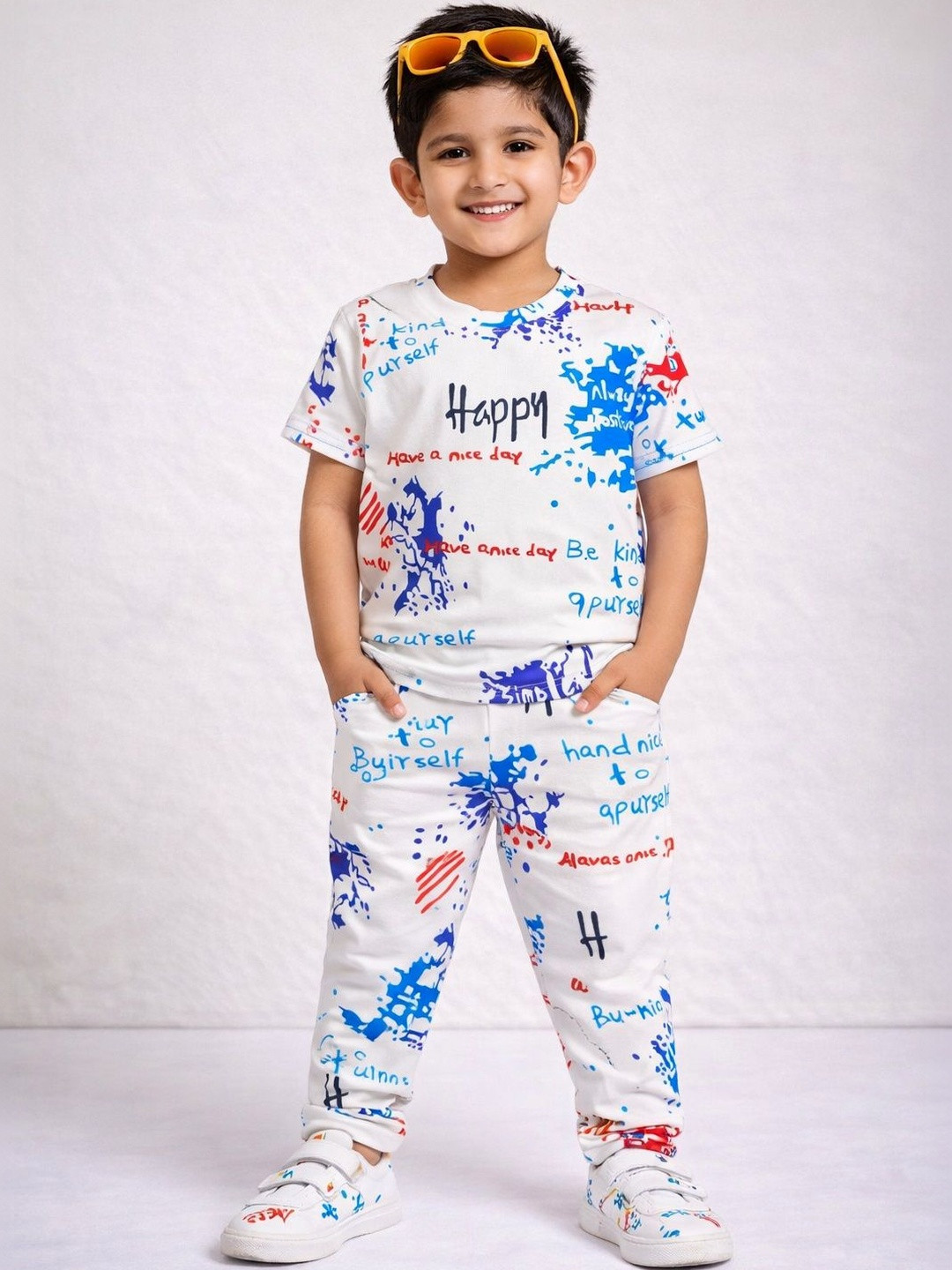 Nakshatra Unisex Kids Printed T-shirt