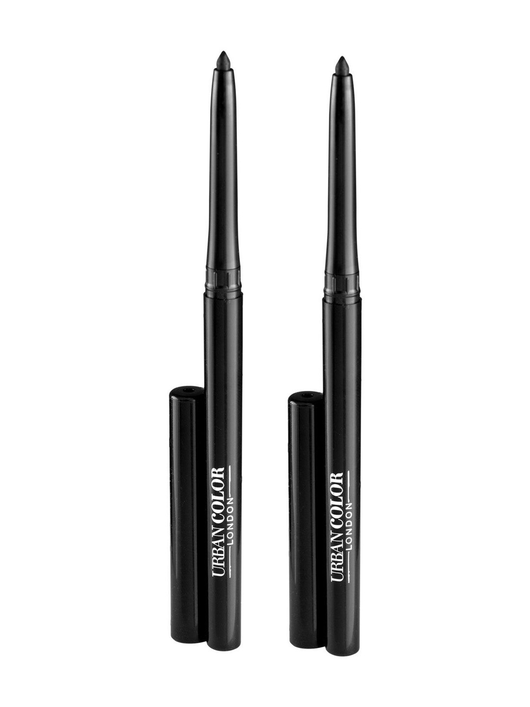 Modicare Set Of 2 Urban Color London Starry Eye Kajal - 0.3 g Each - Black Onyx