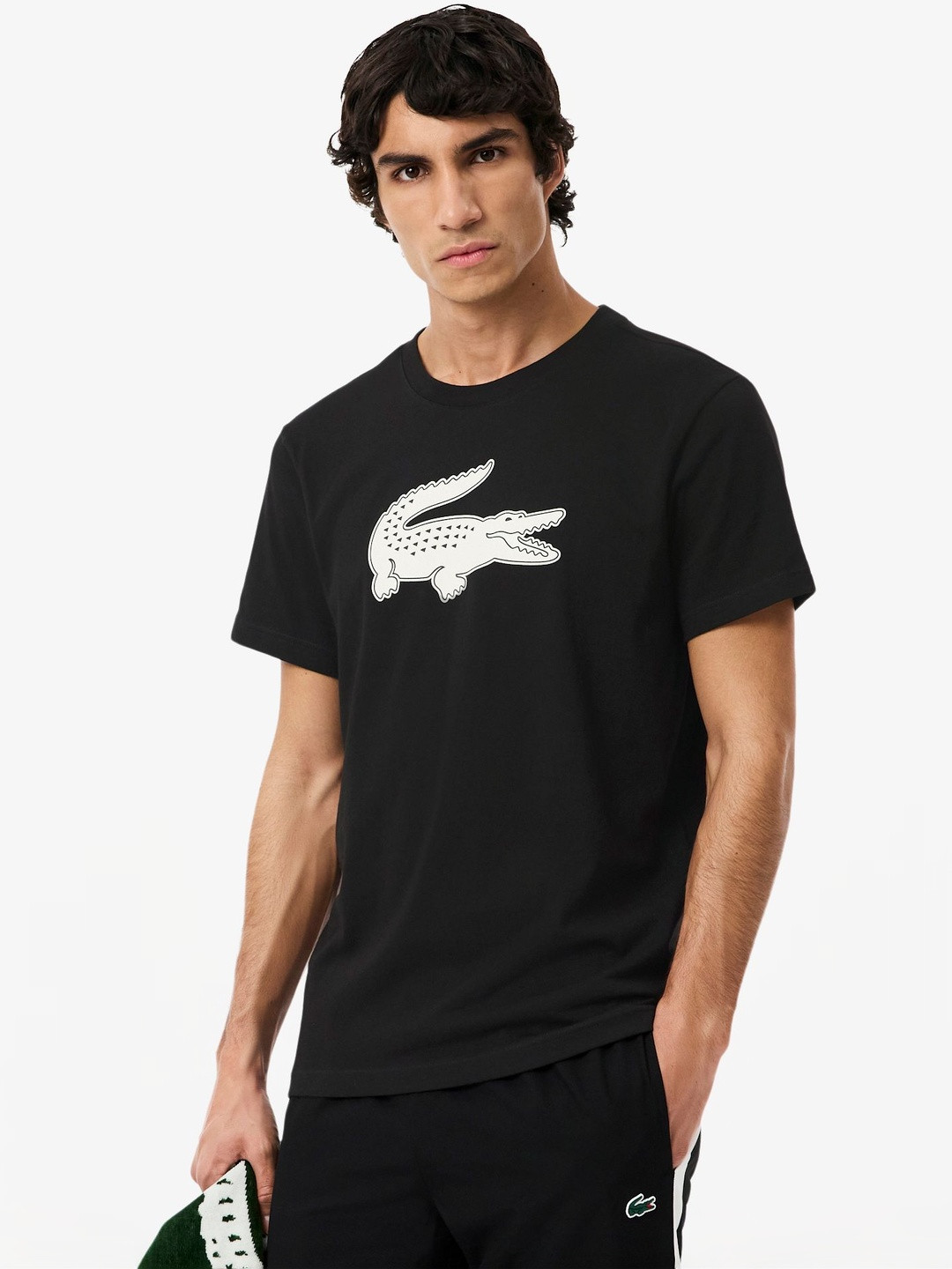 Lacoste Men Brand Logo Printed T-shirt