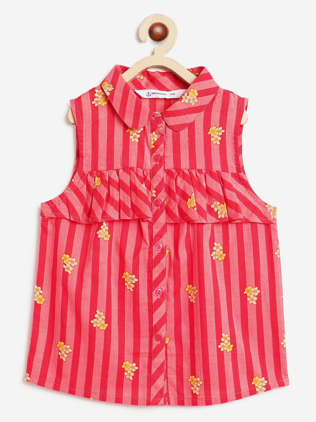 Campana Girls Cotton Tops