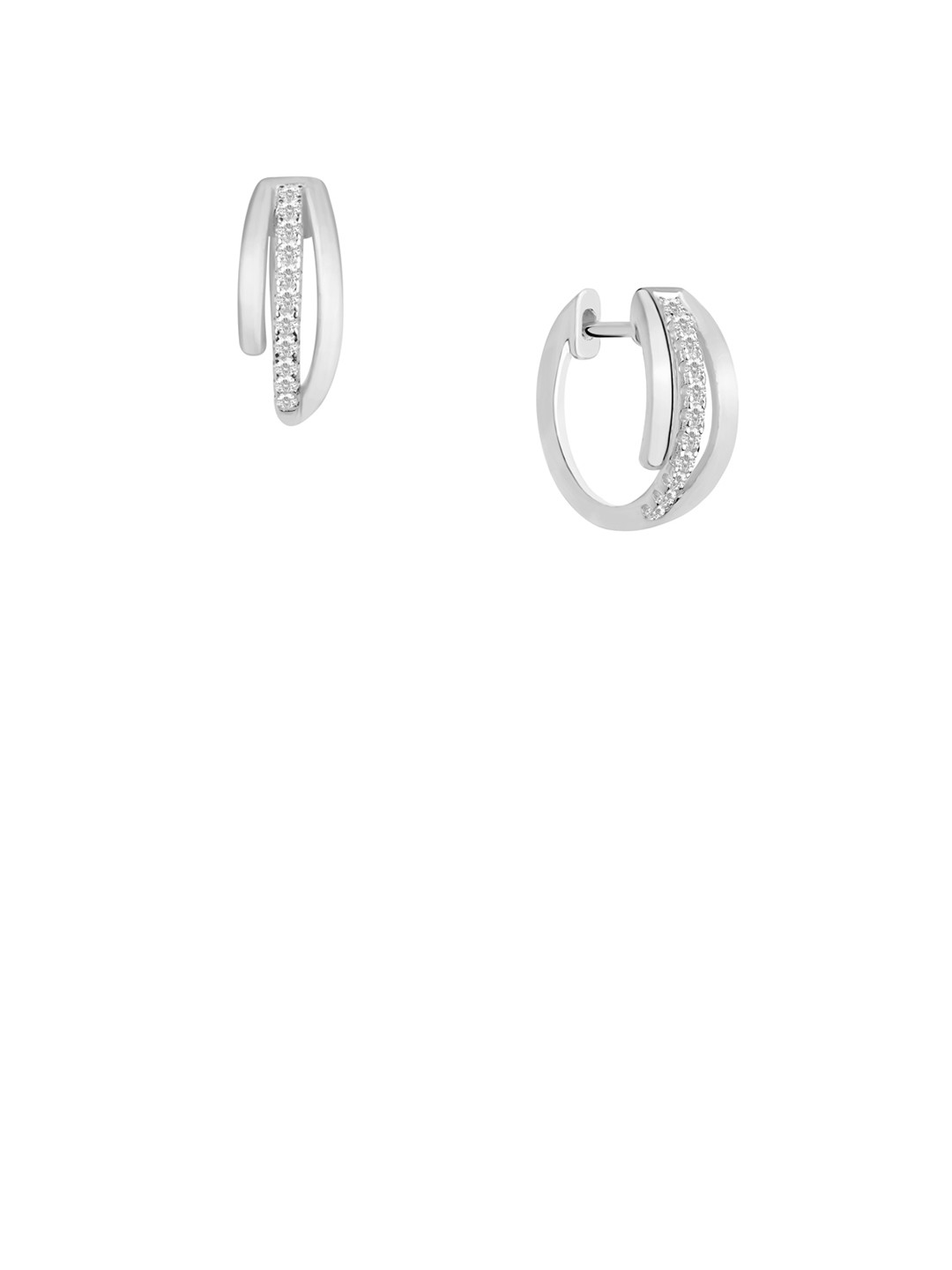 925 Sterling Silver Hoop Earrings