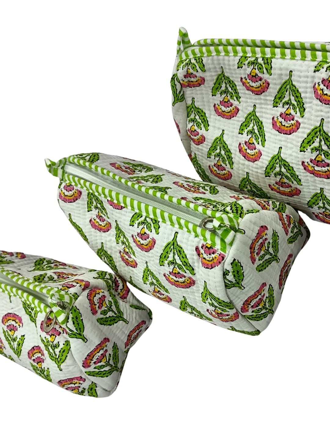 Art World Set of 3 Other Prints Waterproof Pouch Travel Accessory