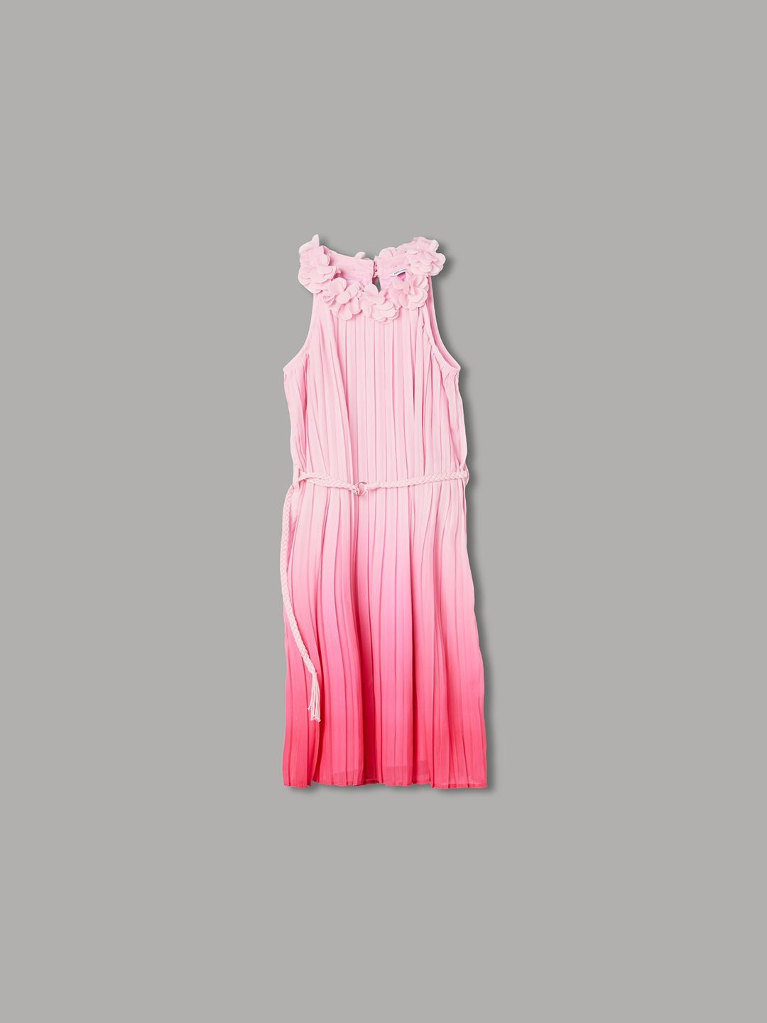 Fame Forever by Lifestyle Halter Neck Net Maxi Dress