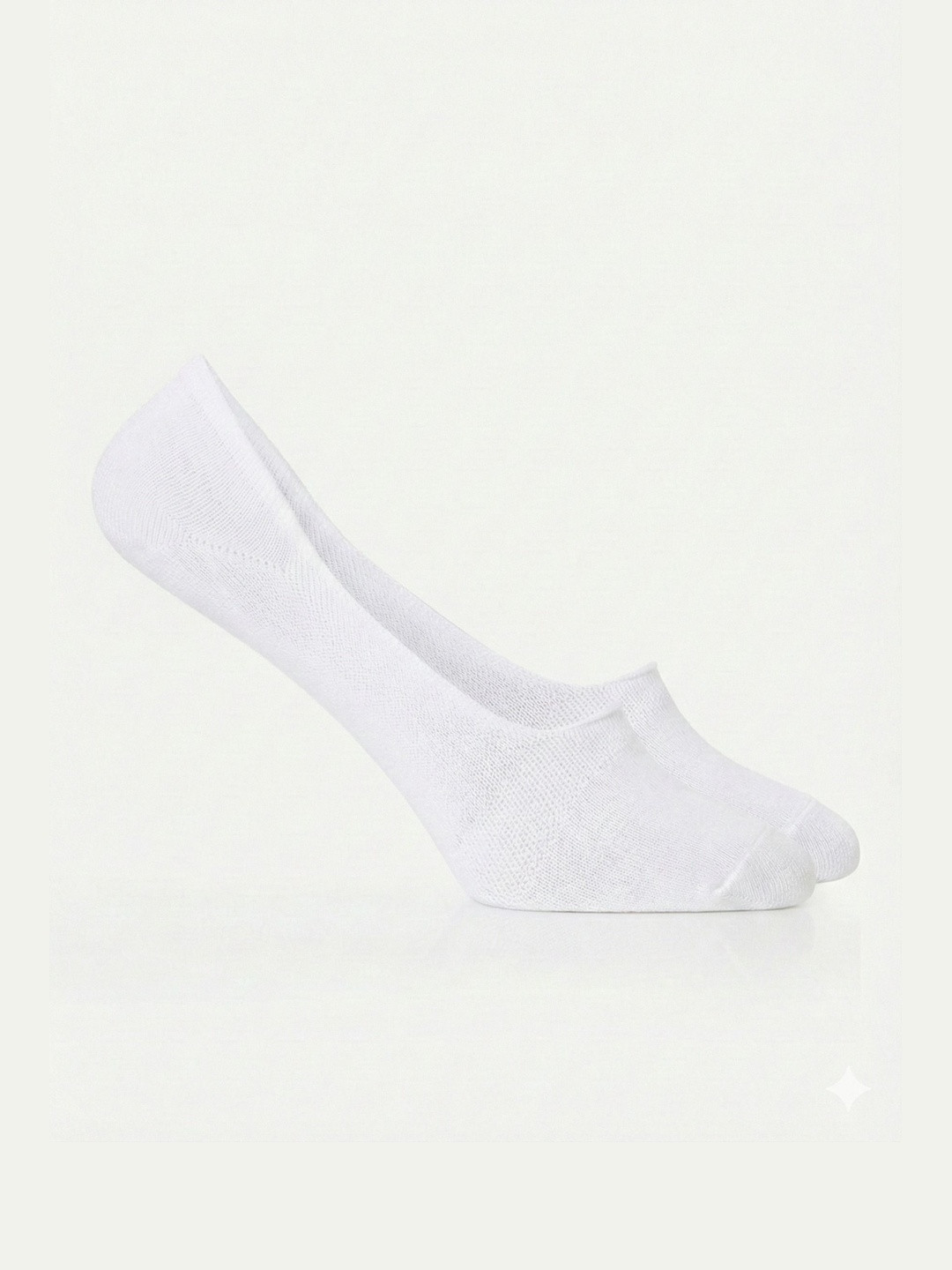 SZN Men Pack of 2 Cotton Blend Shoe Liners Socks