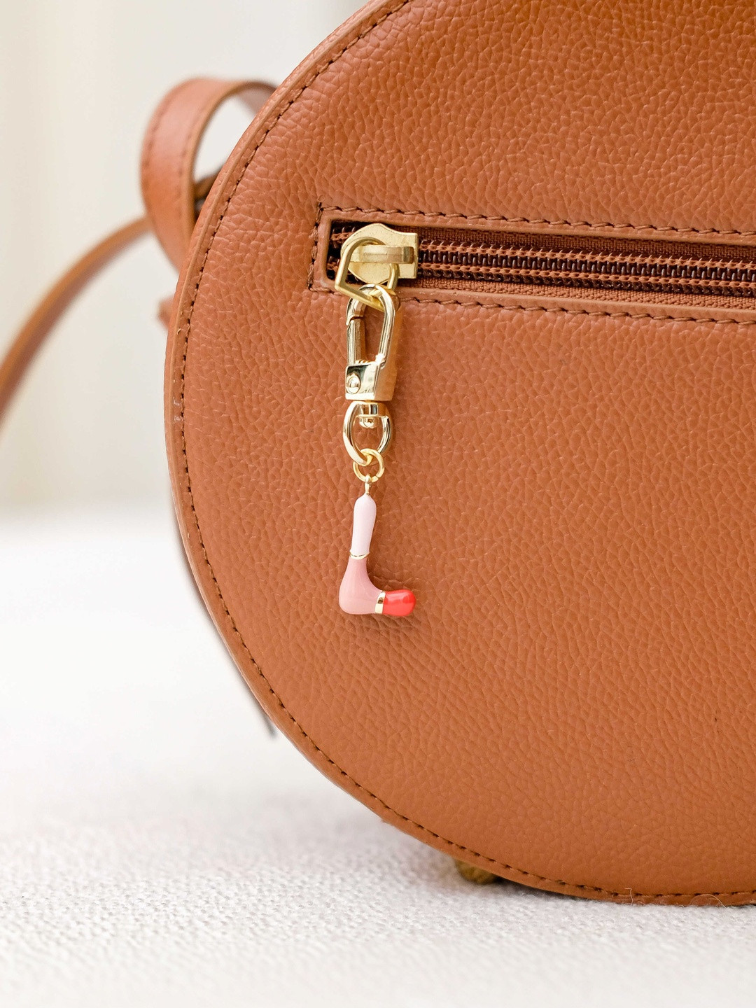 Chumbak Brass Alphabet L Bag Charm