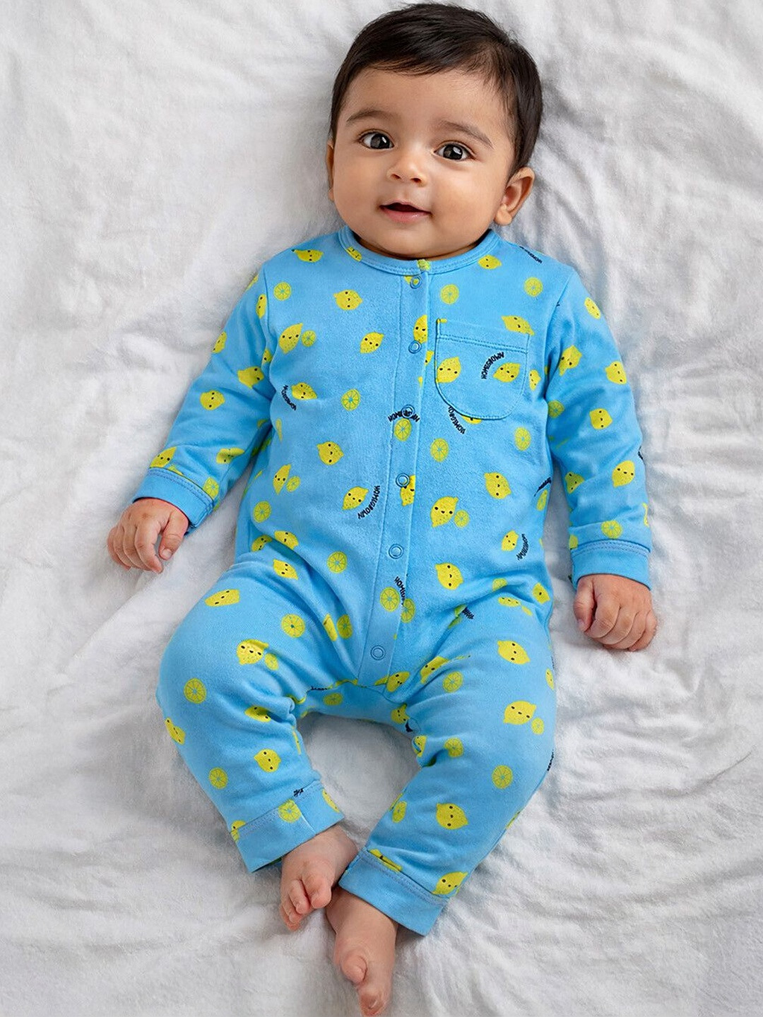 Somersault Boys Printed Sleepsuit