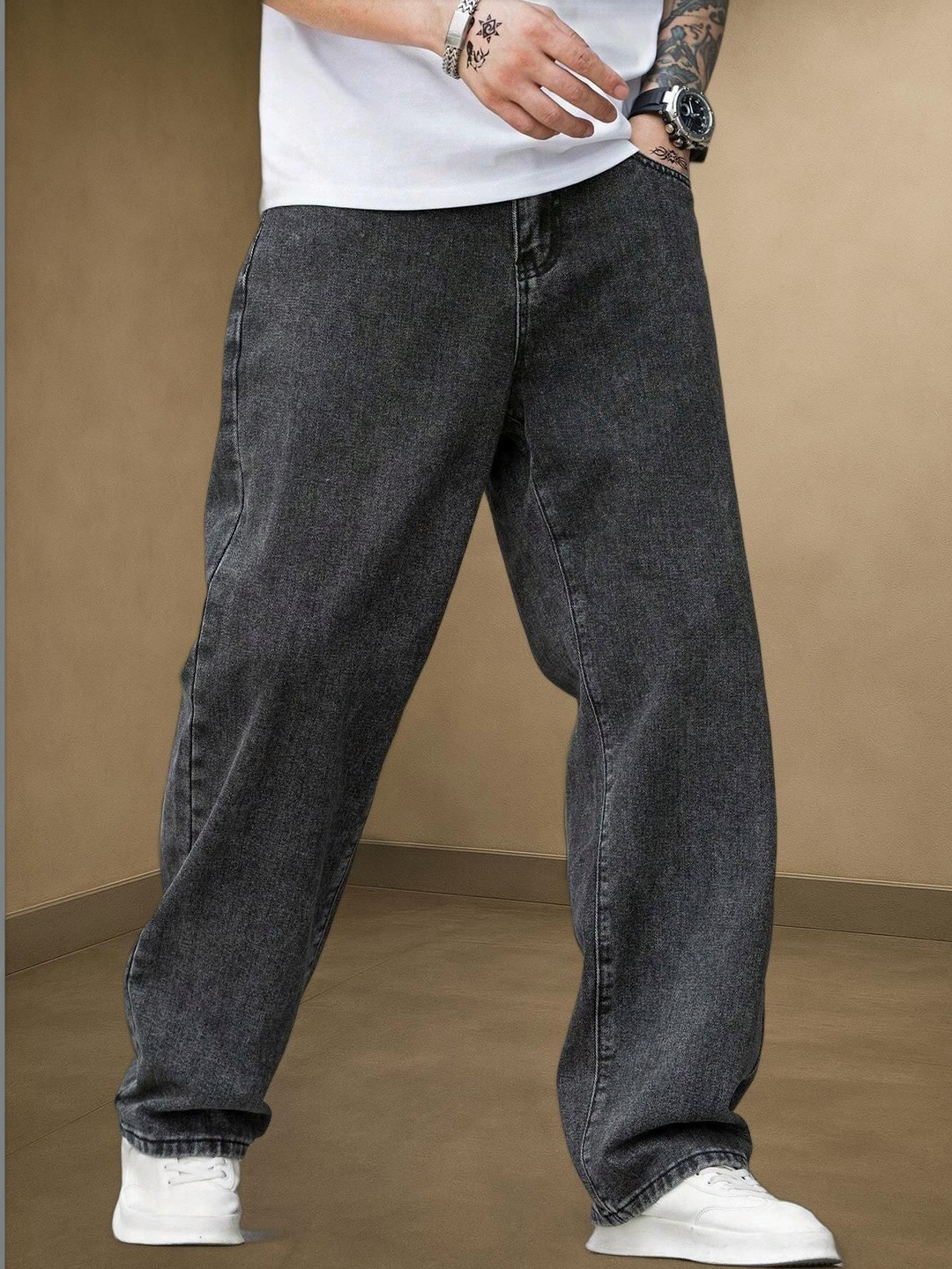 Moda Rapido Men Mid-Rise Light Fade Stretchable Jeans