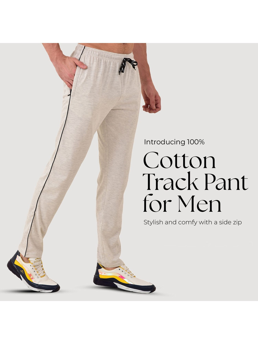 RELIGHT WEARS Cotton Track Pant for Men