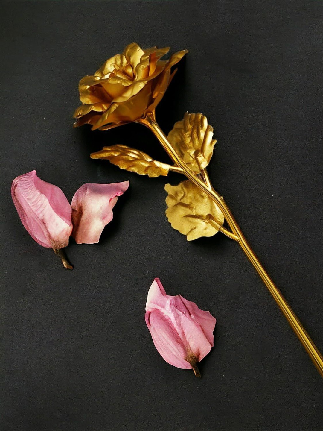 MPROW Rose Flower Valentine Gift for Girlfriend Boyfriend Artificial Flowers and Plants