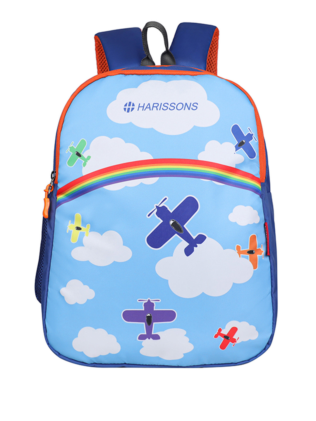 Harissons Air Kids Printed Blue 14L Water Resistant School Backpack