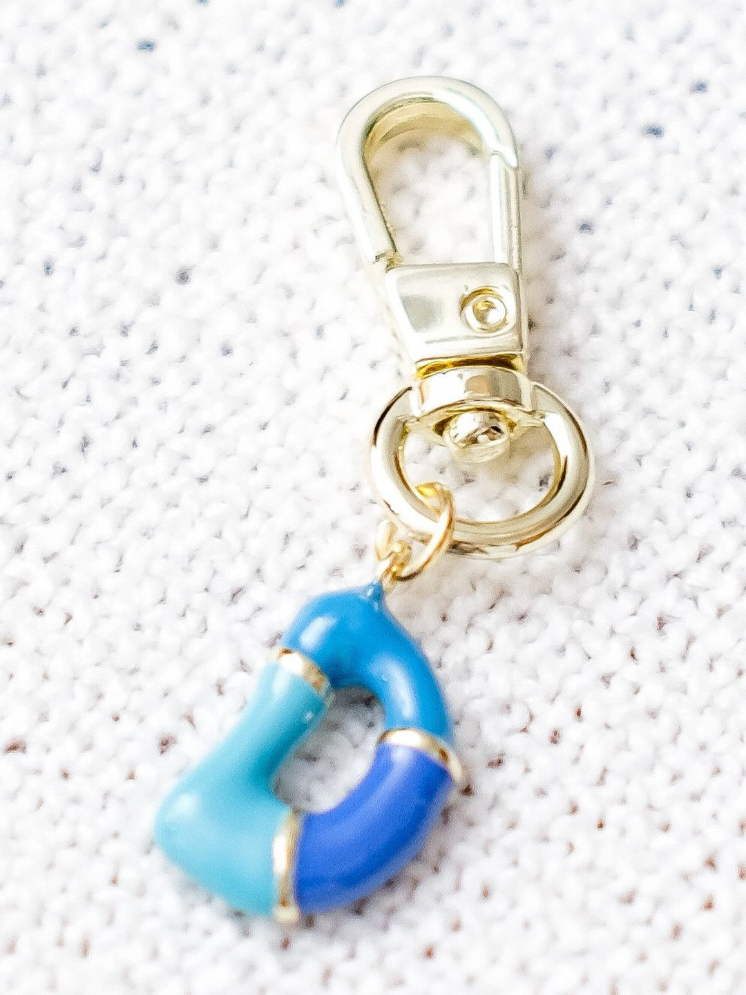 Chumbak Brass Alphabet D Bag Charm