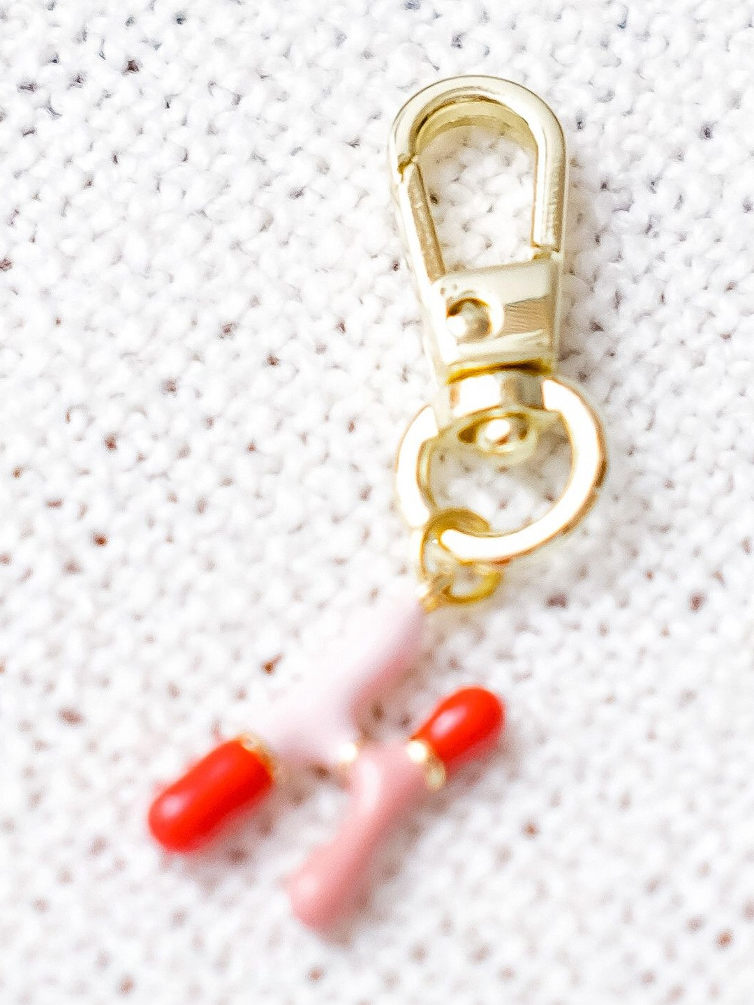 Chumbak Brass Alphabet H Bag Charm