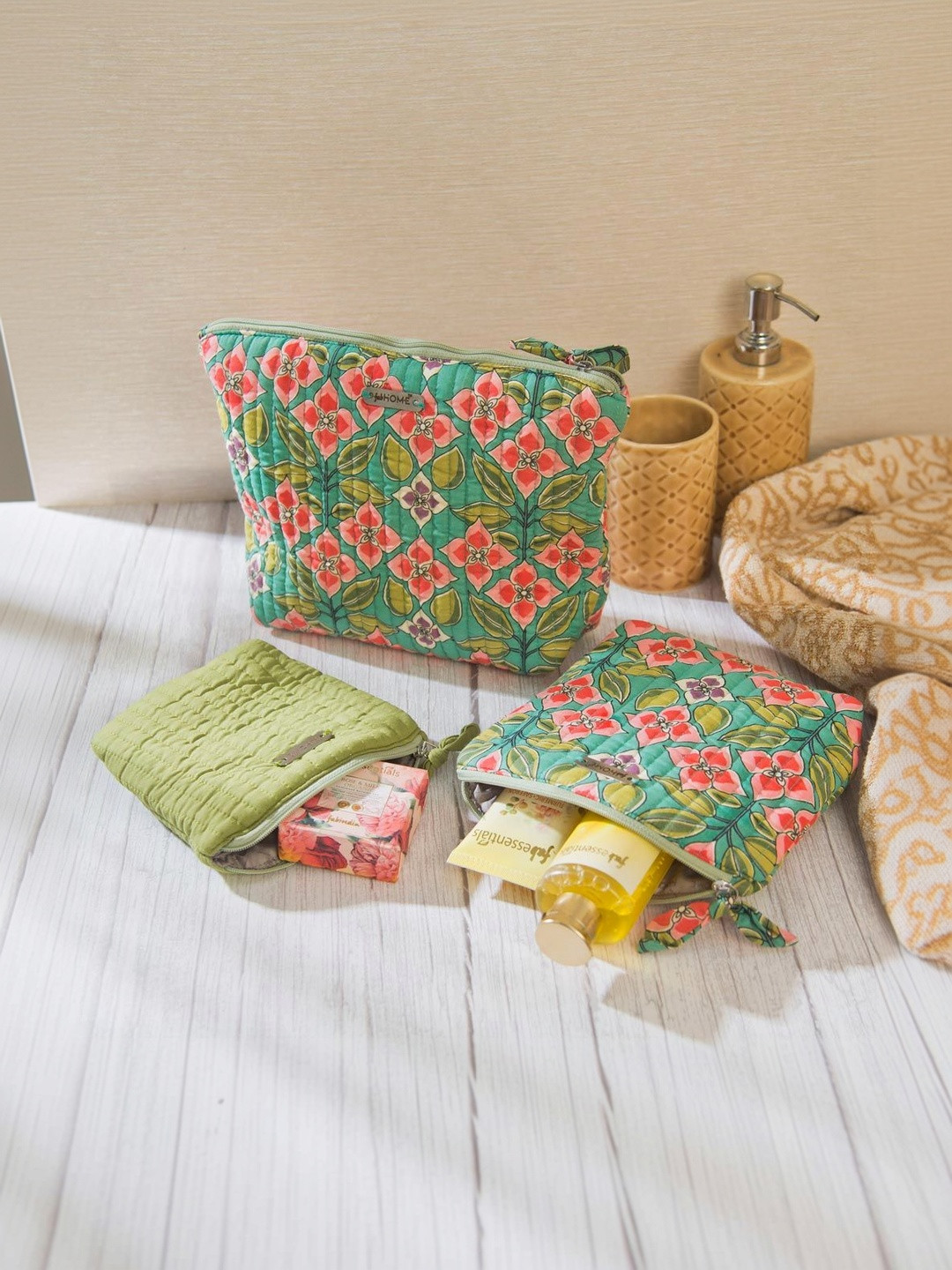 Fabindia Other Prints Pouch Travel Accessory