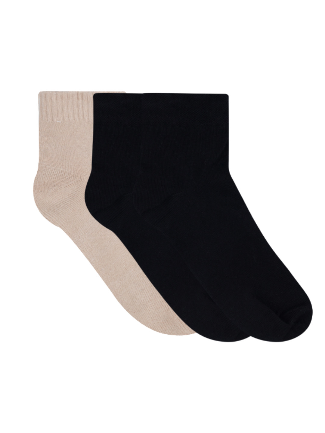 N2S NEXT2SKIN Women Pack Of 3 Assorted Cotton Ankle-Length Socks