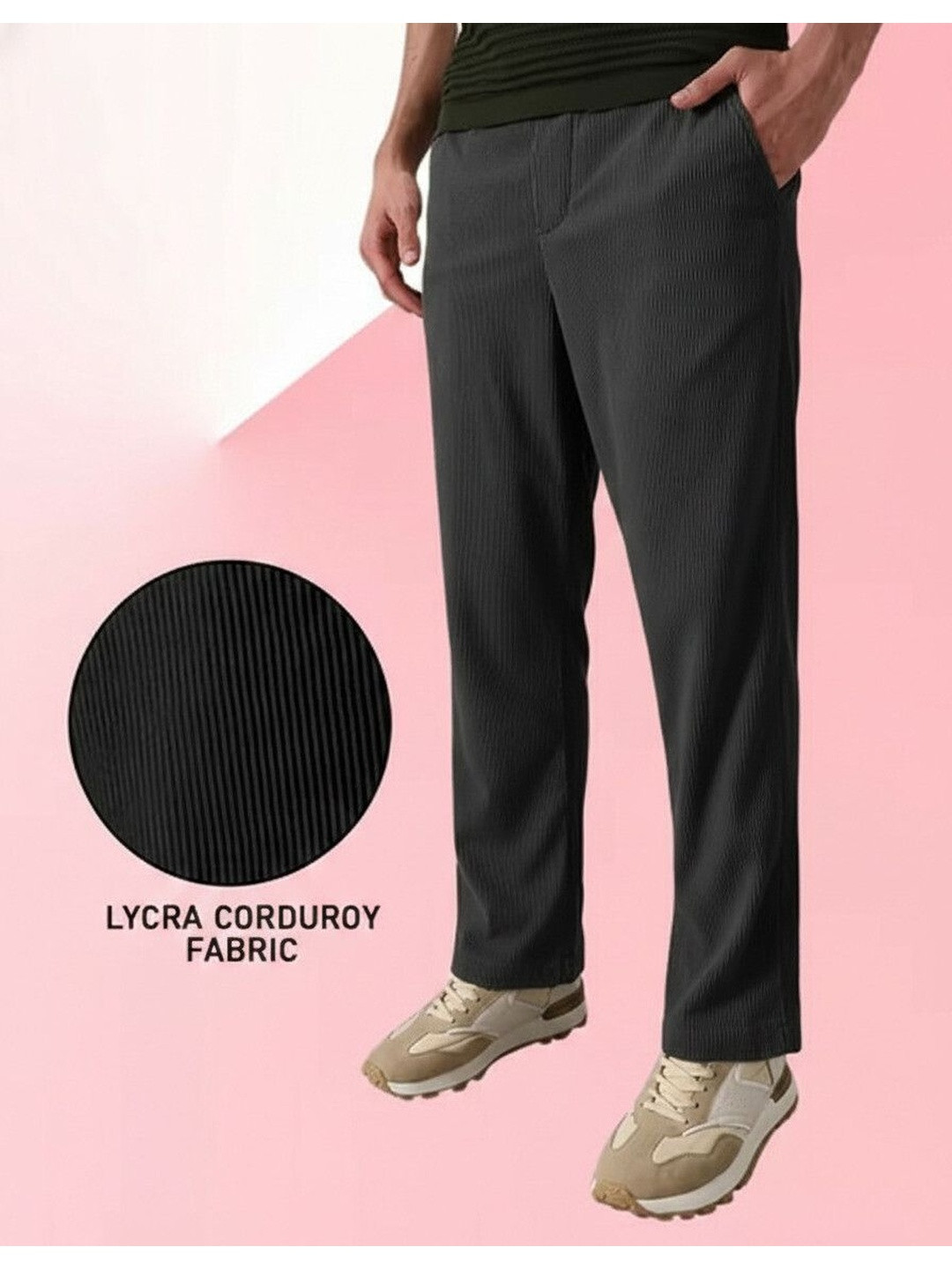 Moda Rapido Men Easy Wash Trousers